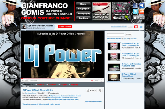 Dj Power Official Youtube